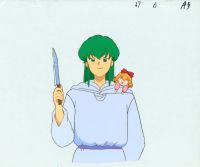 Akazukin Chacha Cel: Seravi & Elizabeth w/ knife