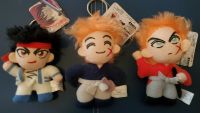 Rurouni Kenshin: Himura Sanosuke Battousai Plush Doll Keychain 3 pcs